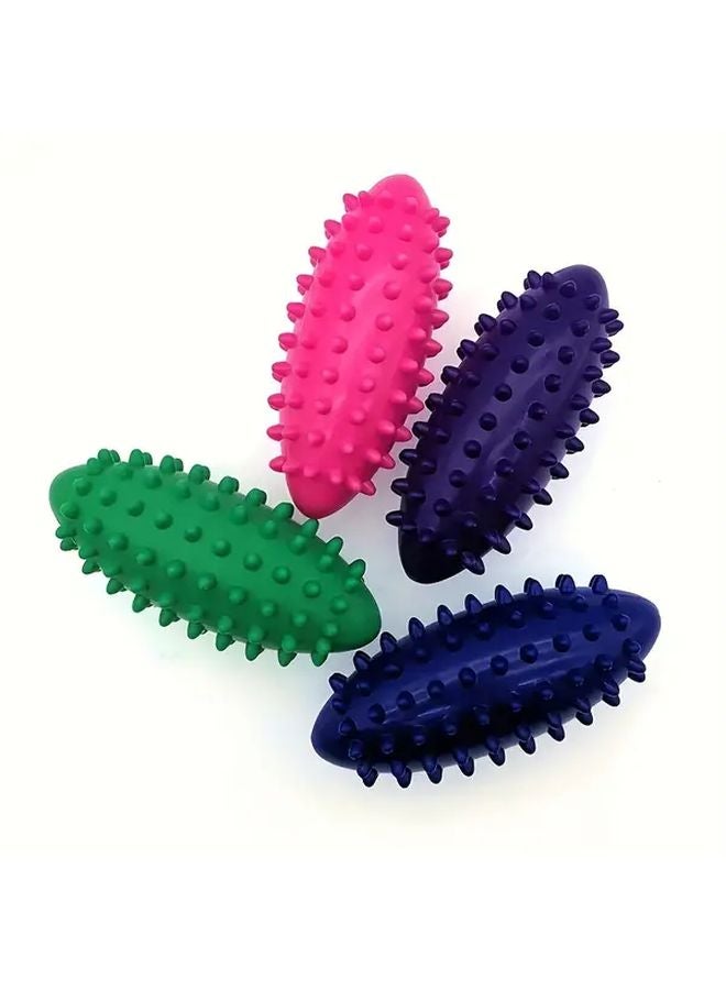 Blue Hedgehog Massage Ball Durable PVC Deep Tissue Roller Portable Fitness Recovery Tool - Image 5